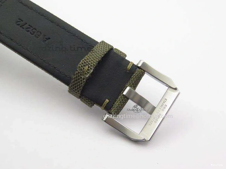 MIROTIME 0304 SunProtective MARK XVII IW324702 Real Ceramic MK Best Edition Green Dial On Green Nylon Strap A 7288